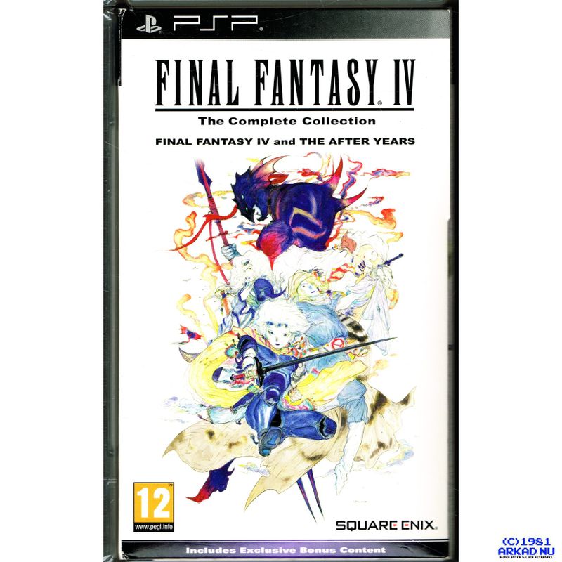 FINAL FANTASY IV THE COMPLETE COLLECTION PSP