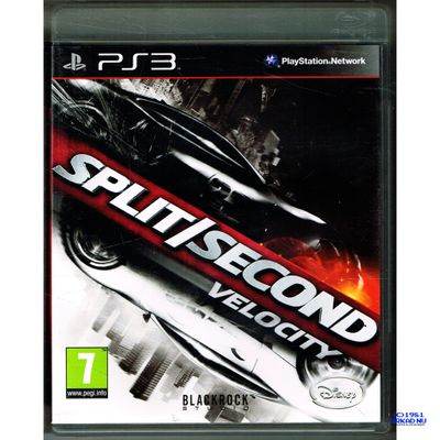 SPLITSECOND VELOCITY PS3