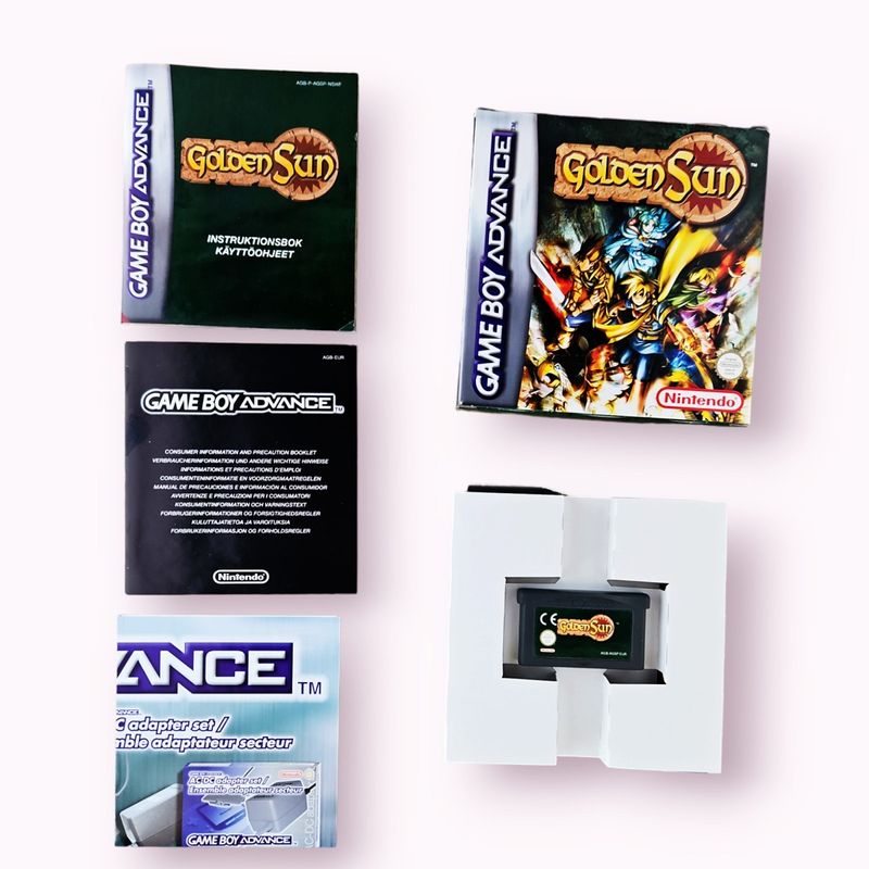 GOLDEN SUN GAMEBOY ADVANCE