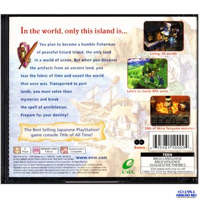 DRAGON WARRIOR VII NTSC USA