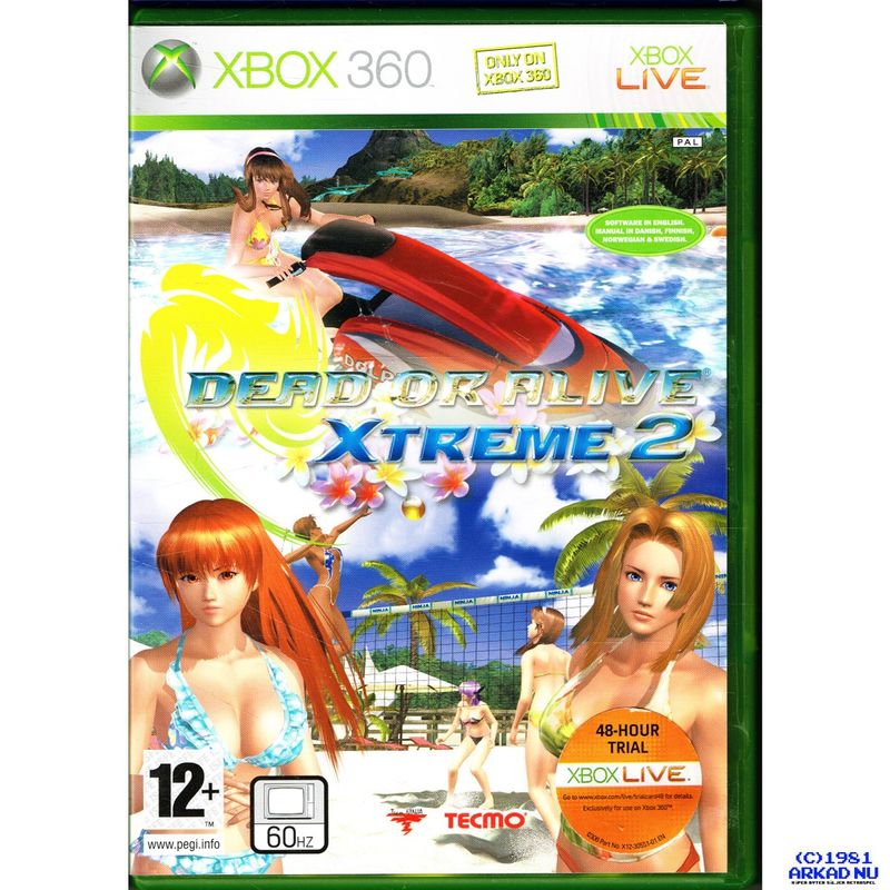 DEAD OR ALIVE XTREME 2 XBOX 360