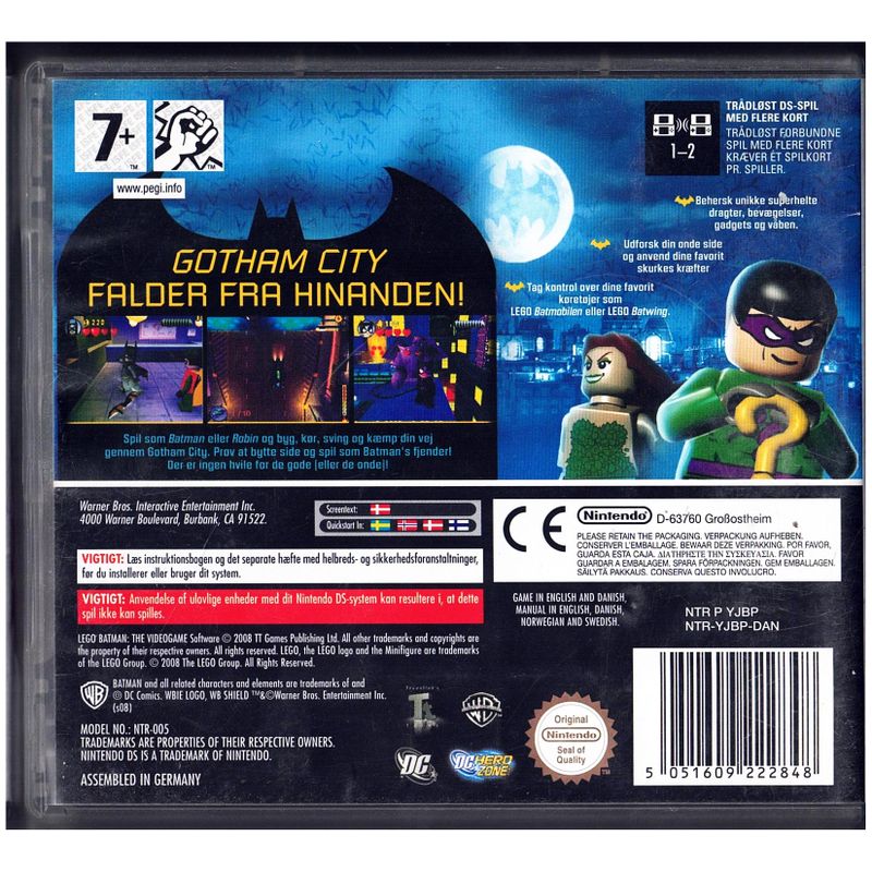 LEGO BATMAN THE VIDEOGAME DS