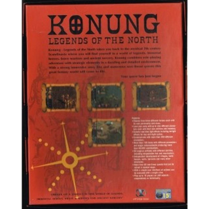 KONUNG LEGENDS OF THE NORTH PC BIGBOX