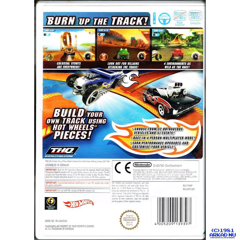 HOT WHEELS TRACK ATTACK WII