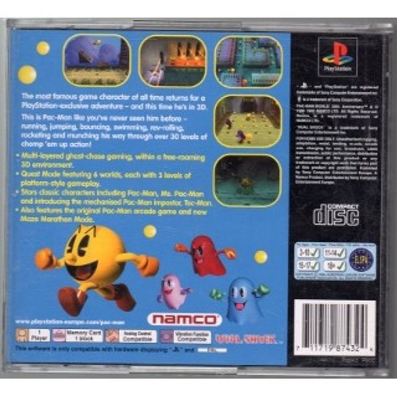 PAC-MAN WORLD PS1