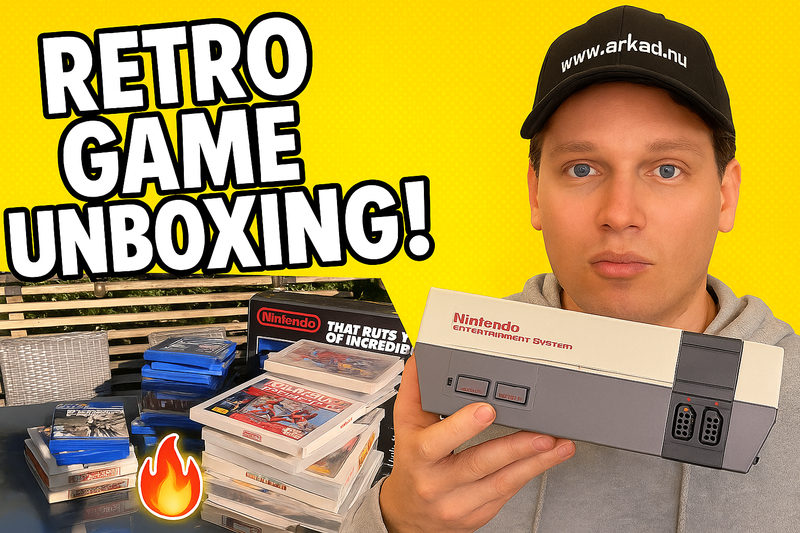 🎥 Unboxing: Retro & modern gaming gold! #nintendo #retrogames #retrogaming #unboxing #retrospel