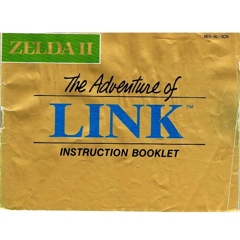 ZELDA II THE ADVENTURE OF LINK NES SCN