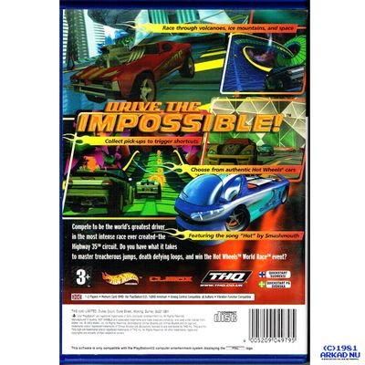 HOT WHEELS WORLD RACE PS2