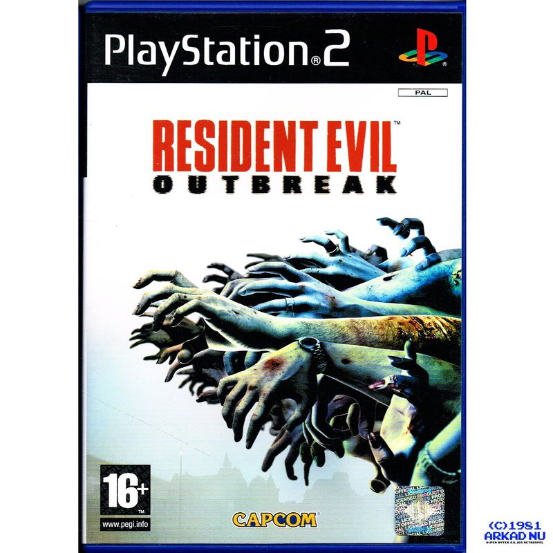 RESIDENT EVIL OUTBREAK PS2