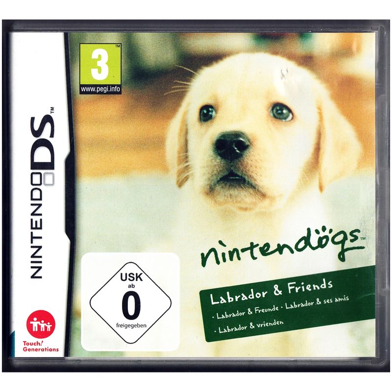 NINTENDOGS LABRADOR & FRIENDS DS