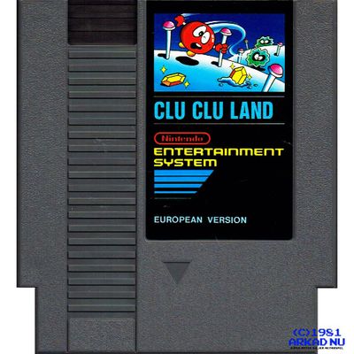 CLU CLU LAND NES SCN