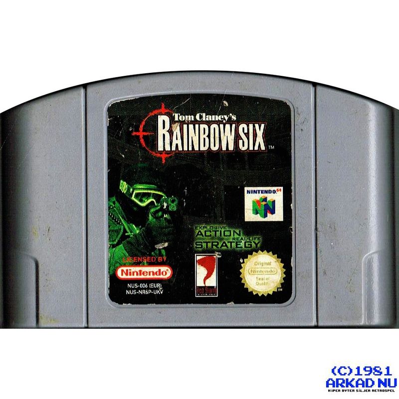 TOM CLANCYS RAINBOW SIX N64