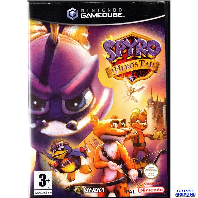 SPYRO A HERO'S TAIL GAMECUBE