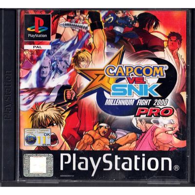 CAPCOM VS SNK MILLENNIUM FIGHT 2000 PRO PS1