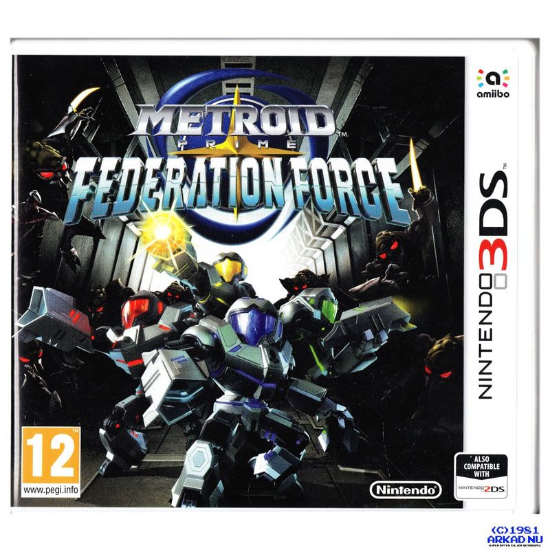 METROID FEDERATION FORCE 3DS