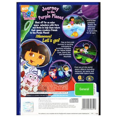 DORA THE EXPLORER JOURNEY TO THE PURPLE PLANET PS2