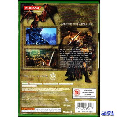 CASTLEVANIA LORDS OF SHADOW XBOX 360