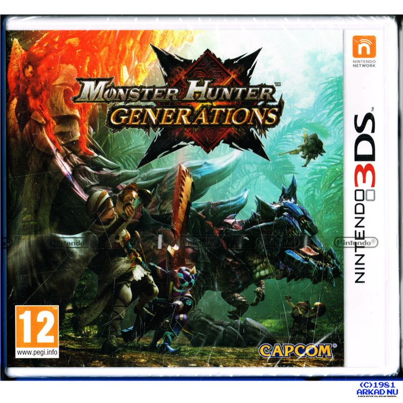 MONSTER HUNTER GENERATIONS 3DS