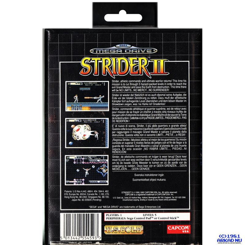 STRIDER II MEGADRIVE