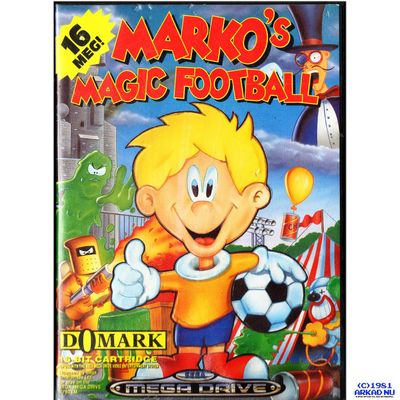 MARKOS MAGIC FOOTBALL MEGADRIVE