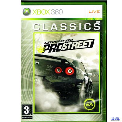 NEED FOR SPEED PROSTREET XBOX 360