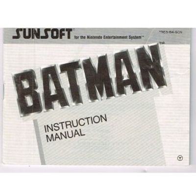 BATMAN NES SCN