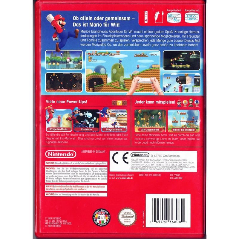 NEW SUPER MARIO BROS WII