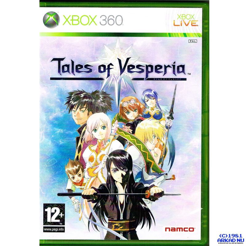 TALES OF VESPERIA XBOX 360