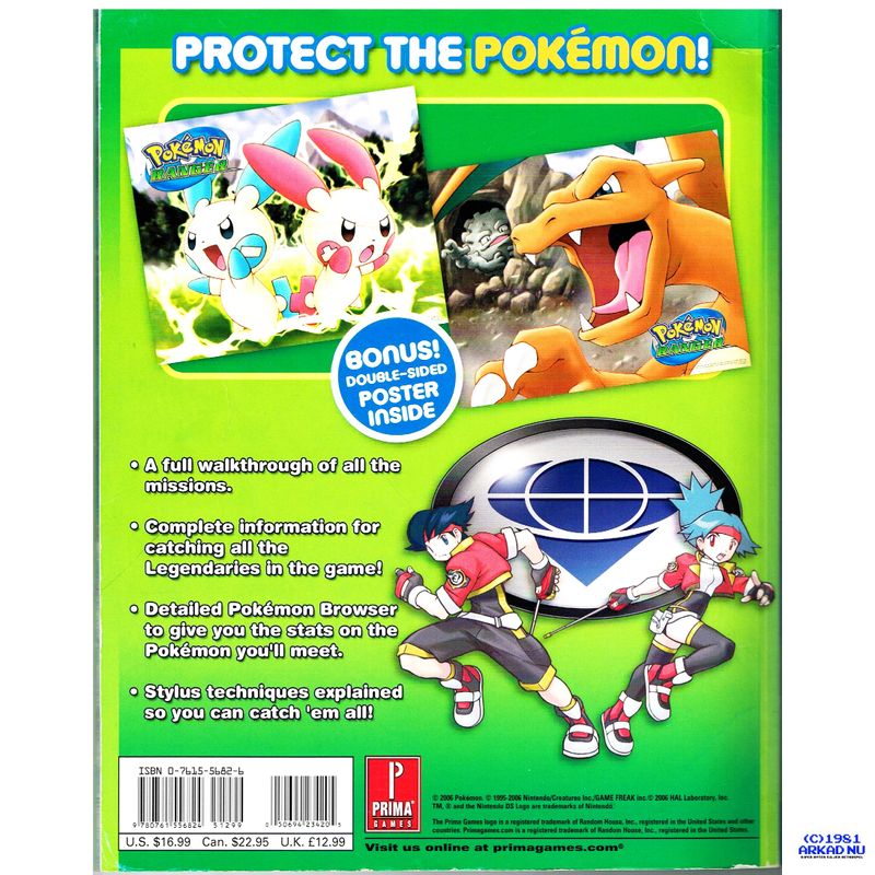 POKEMON RANGER THE OFFICIAL POKEMON STRATEGY GUIDE