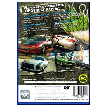 NEED FOR SPEED PROSTREET PS2