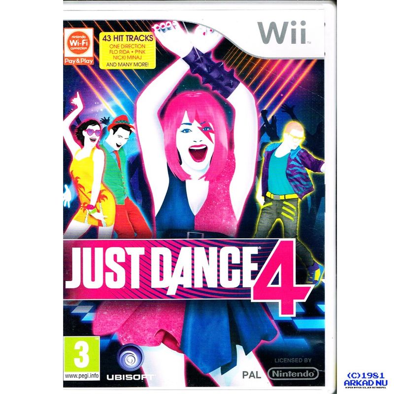 JUST DANCE 4 WII