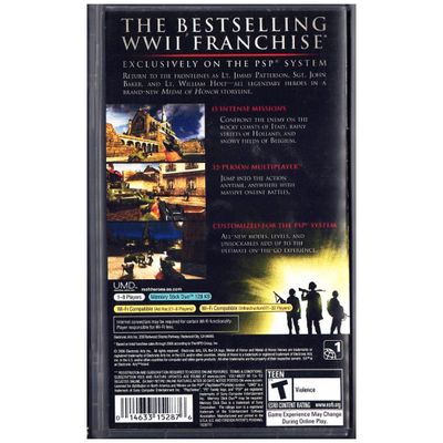 MEDAL OF HONOR HEROES PSP