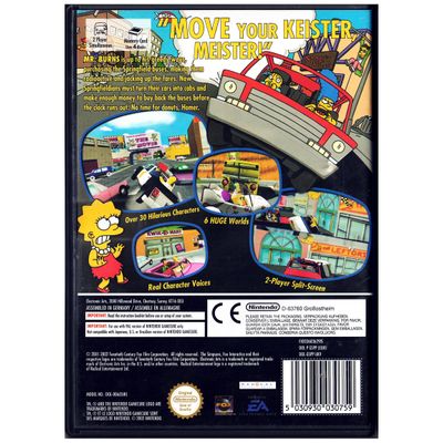 THE SIMPSONS ROAD RAGE GAMECUBE