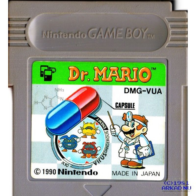 DR MARIO GAMEBOY JAPANSK