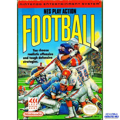 NES PLAY ACTION FOOTBALL REV-A