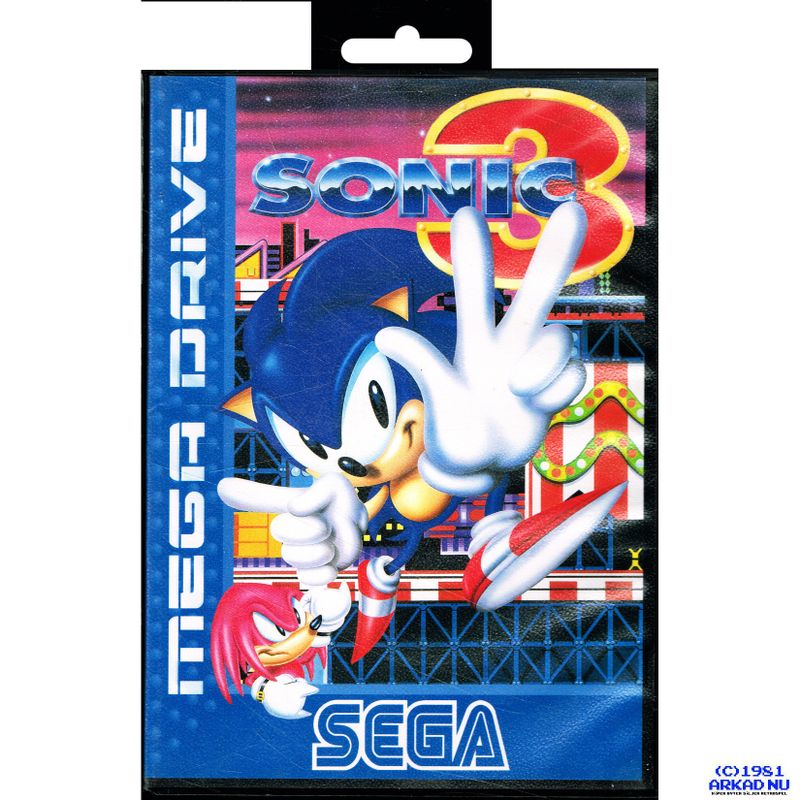 SONIC 3 MEGADRIVE