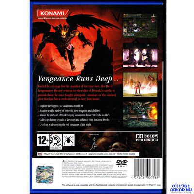 CASTLEVANIA CURSE OF DARKNESS PS2