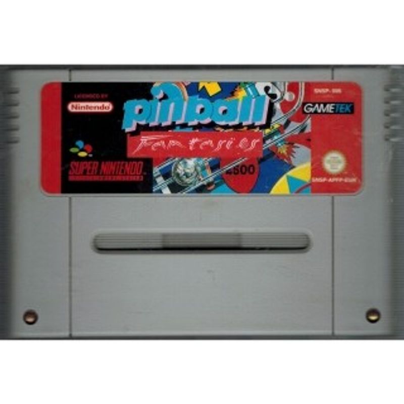 PINBALL FANTASIES SNES