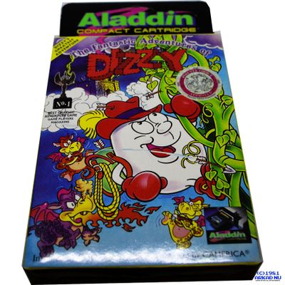 THE FANTASTIC ADVENTURES OF DIZZY NES NYTT INPLASTAT