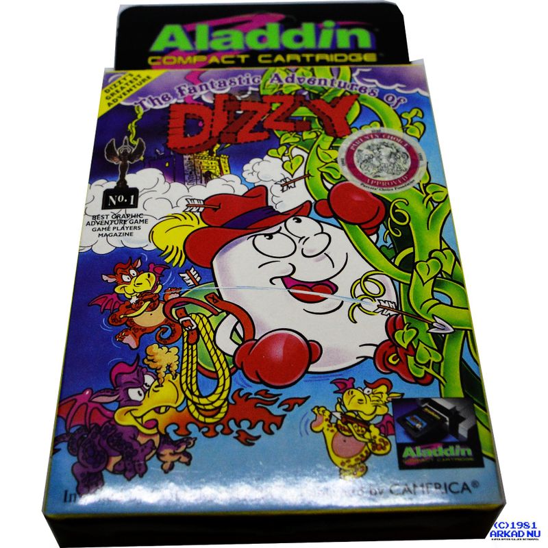 THE FANTASTIC ADVENTURES OF DIZZY NES NYTT INPLASTAT