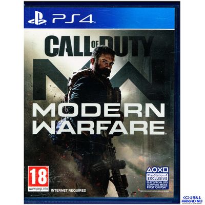 CALL OF DUTY MODERN WARFARE PS4