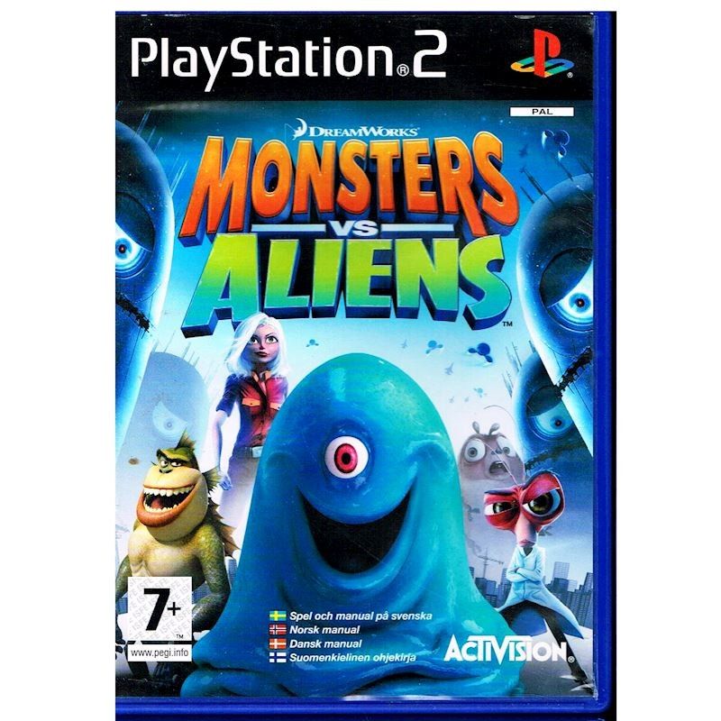 MONSTERS VS ALIENS PS2