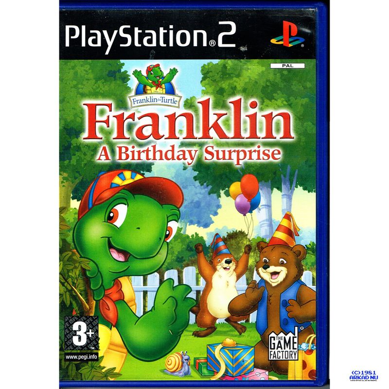 FRANKLIN A BIRTHDAY SURPRISE PS2