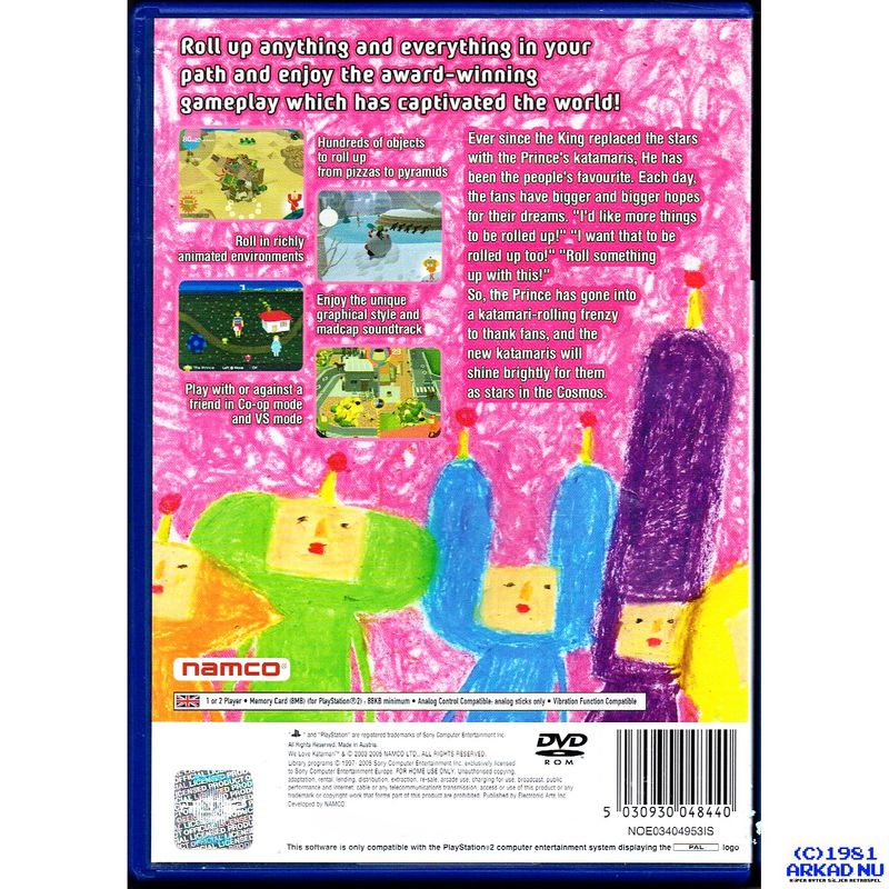 WE LOVE KATAMARI PS2