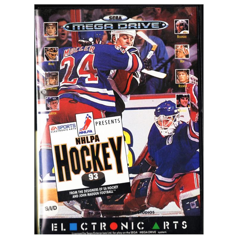 NHLPA HOCKEY 93 MEGADRIVE