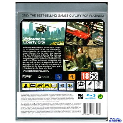 GRAND THEFT AUTO IV PS3