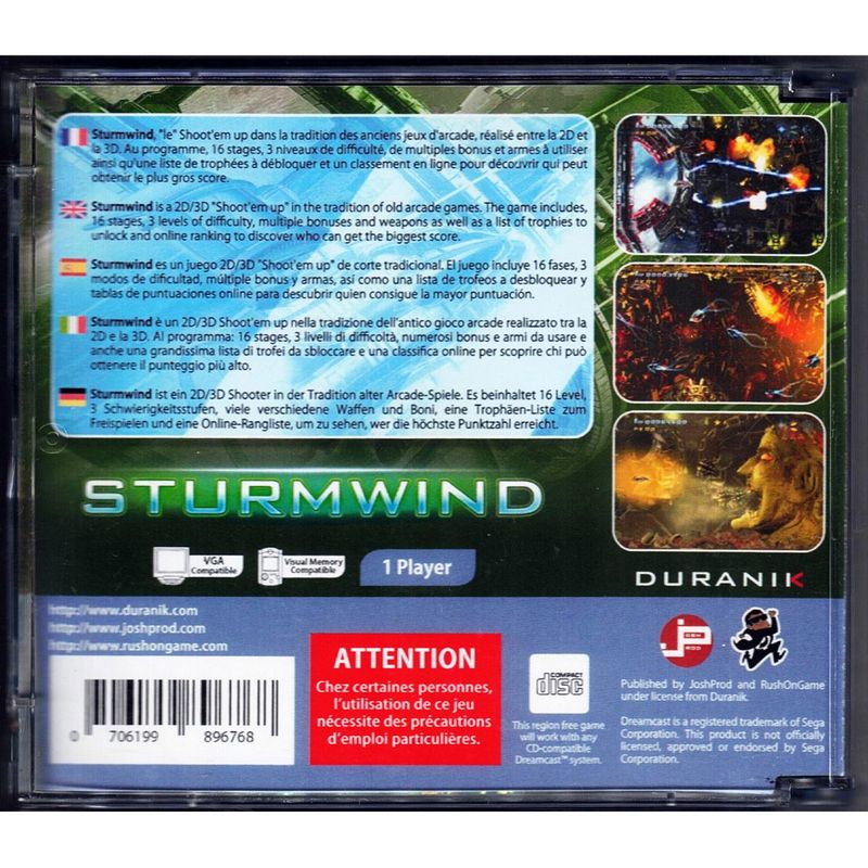STURMWIND DREAMCAST