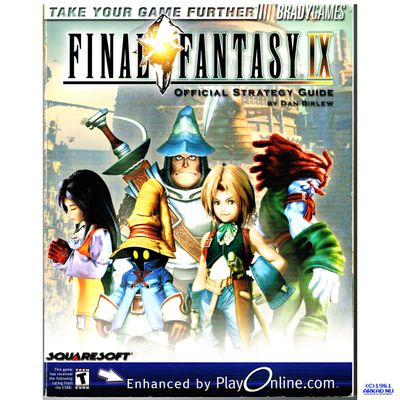 FINAL FANTASY IX STRATEGY GUIDE BRADY GAMES OFFICIAL