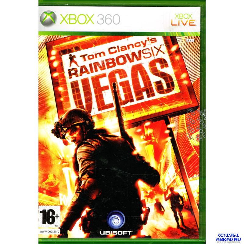 TOM CLANCY'S RAINBOW SIX VEGAS XBOX 360