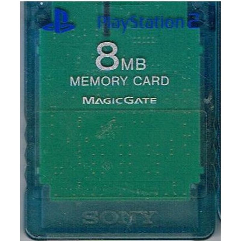 MINNESKORT PS2 8MB ORIGINAL BLÅ